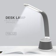 Remax RBL-L3 LED Table Lamp Bluetooth Speaker Audio Player Sound Box Bluetooth V4.0 Eye Protect LED Desk Lamp... N10
