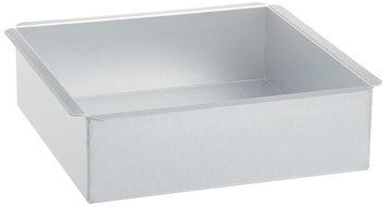 Ateco 6 by 6 by 3-Inch Professional Square Baking Pan N3