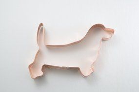 The Basset Hound Copper Cookie Cutter N4