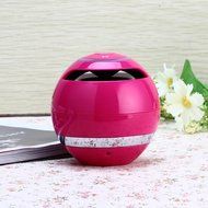 Muangan Portable Super Bass Mini Bluetooth Wireless Speaker (Hot red) N2