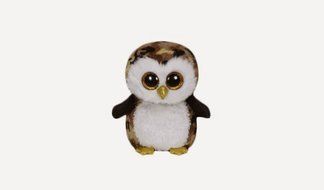 6" TY Beanie Boos Big Eyes Owliver The Owl Plush Doll Stuffed Animal Toy -1136121
