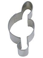 R&amp;M G Clef 4.25&quot; Cookie Cutter in Durable, Economical, Tinplated Steel