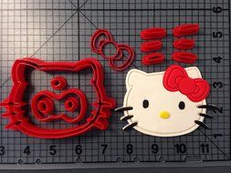 Hello Kitty Cookie Cutter Set (4 inches) N2