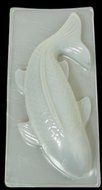 Giftshop12 Plastic Koi Fish Goldfish Shaped Mold Size Large