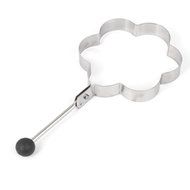 uxcell Stainless Steel Kitchen Non-stick Frying egg Mold Mould Omelette Egg Pancake Ring Shaper with Collapsible... N20