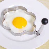uxcell Stainless Steel Kitchen Non-stick Frying egg Mold Mould Omelette Egg Pancake Ring Shaper with Collapsible... N22