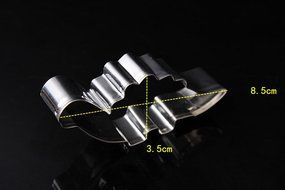 Yatim 4pcs Stainless Steel Dinosaur Shape Cookie Biscuit Fondant Cookie Cutter Mold for Baking Mold N5