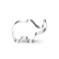 2 Pcs/Elephant Shape Steel Stainless Cookie Cutter for Baking, Biscuit Pastry Mould Cake Tools N3