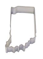 R&amp;M Indiana State Cookie Cutter in Durable, Economical, Tinplated Steel