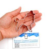Poodle Dog Cookie Cutter- Stainless Steel N2