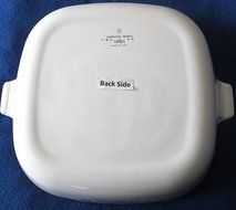 Vintage Corning Ware " Blue Cornflower " Shallow Casserole Skillet Baking Dish P-10-B w/ Lid 10" N3