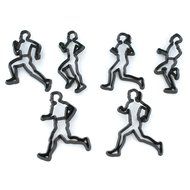 Patchwork Cutters - Running Silhouette Set - Sugarpaste cake decoration cutters N2