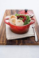 Le Creuset Stoneware Petite Casserole, Kiwi N3