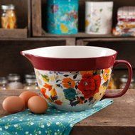 The Pioneer Woman 2.83-Quart Batter Bowl, Actual Color : TIMELESS FLORAL N2