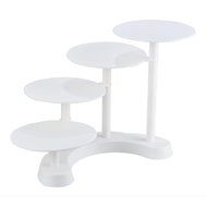 Gracelove Celebration Party Wedding Multilayer Plastic 4Tier Cake Rack Display Cake Stand[US Stock] N3