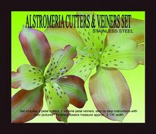 Alstromeria Cutters and Veiner Set