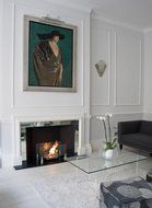 Baza Free Standing Floor Indoor / Outdoor Ethanol Fireplace Clear N6