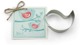 Bird Cookie and Fondant Cutter - Ann Clark - 3.4 Inches - US Tin Plated Steel