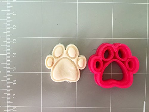 Dog Paw Cookie Cutter (1 Inch) N2