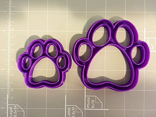 Dog Paw Cookie Cutter (1 Inch) N3