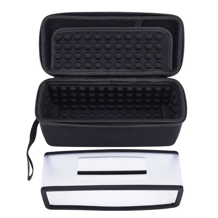 Mudder Hard Travel Carrying Case with Soft Cover for Bose Soundlink Mini I and Mini II Bluetooth Speaker N2