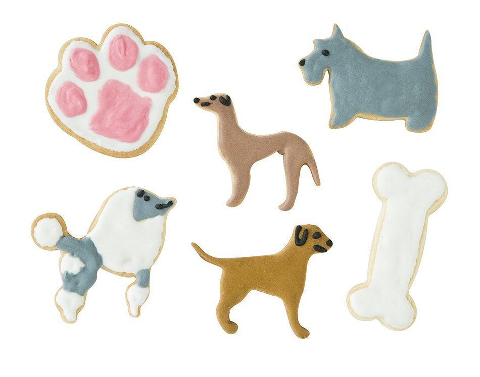 Fox Run Dogs Cookie Cutter Set N3