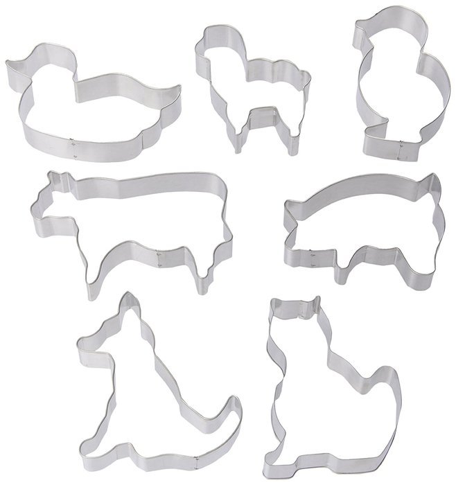 Fox Run Dogs Cookie Cutter Set N4