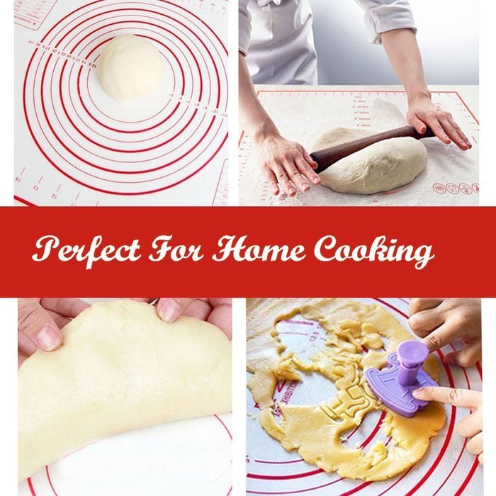 Silicone Mat for Baking,DiDaDi Silicone Baking Mats Large 23.62" x 15.74" ,Non Stick Non Skid Pastry-Mat with... N7
