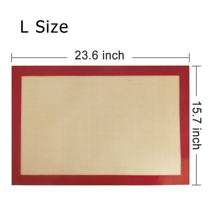 Silicone Mat for Baking,DiDaDi Silicone Baking Mats Large 23.62" x 15.74" ,Non Stick Non Skid Pastry-Mat with... N19