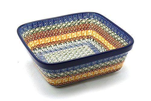 Polish Pottery Baker - Square - Autumn
