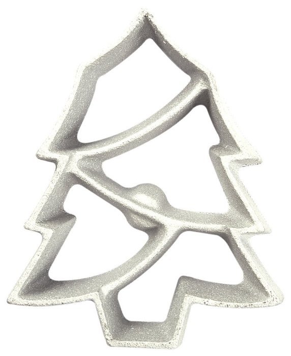 Kitchen Supply 7081 Rosette Iron, Snowflake N6