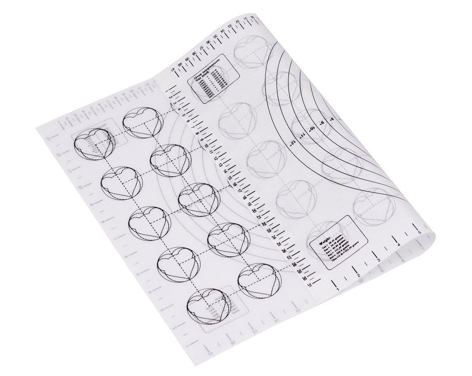 Large Dltsli Professional Silicone Baking Mat with Measurements, Non-stick Pastry Mat to Countertop for Rolling... N7
