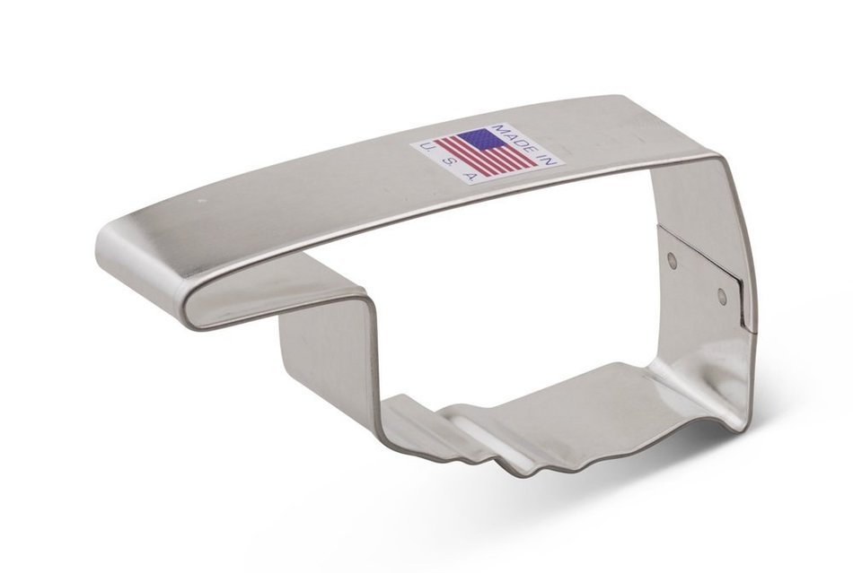 Ann Clark Oklahoma Cookie Cutter - 4 Inches - Tin Plated Steel