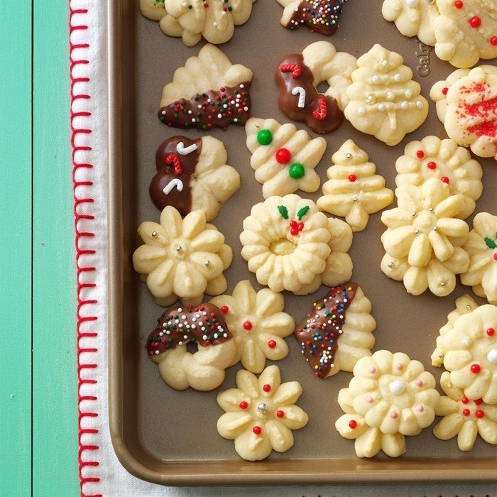 Christmas Cookies Press Dough Cookie Maker Gun Set with 12 Fun Shaped