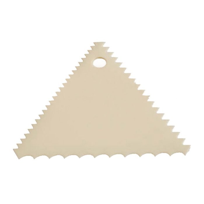 Joylive Trapezoidal Triangle D Shape Plastic Scraper Kitchen Cutter Cake Mold Mould Tool Serration