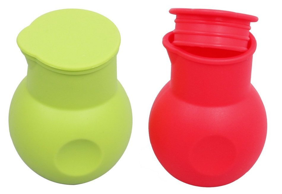 Silicone Chocolate Melting Pot Melt Butter Heat Milk Sauce Microwave Set of 2