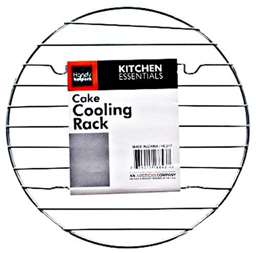Kitchen Essential 8" Round Steam Rack Cake Cooling Rack (Chrome )