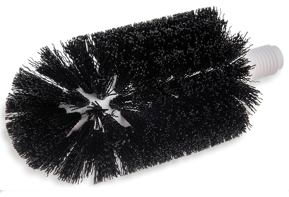 Carlisle 4014600 Flo-Pac Floor Drain Brush, Polypropylene Bristles, 3" Bristle Diameter, 5-1/2" Brush Length