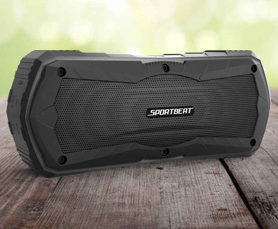 (**New Release**) Indoor/Outdoor SportBeat✚ Wireless Bluetooth Speaker (High-Performance ClearSound&sup2; Technology) N5