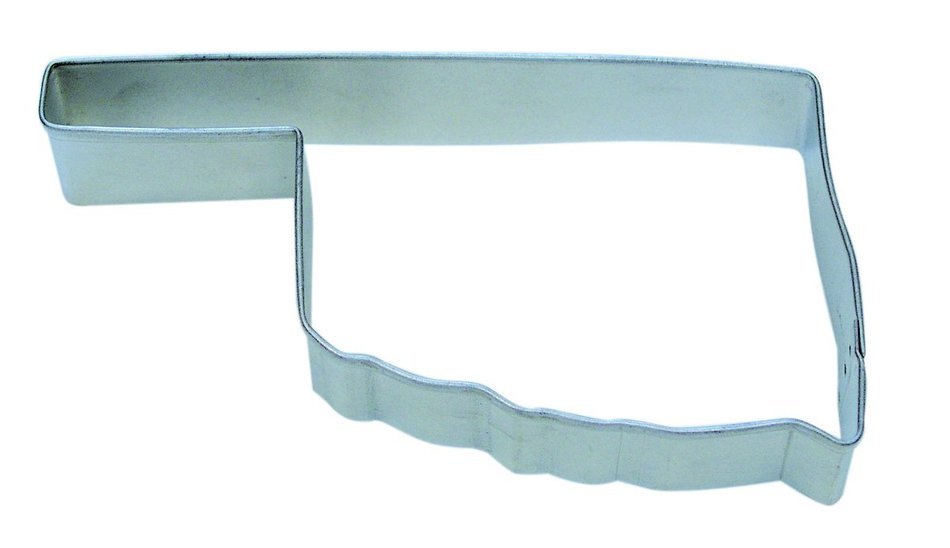 R&M Oklahoma State Cookie Cutter in Durable, Economical, Tinplated Steel