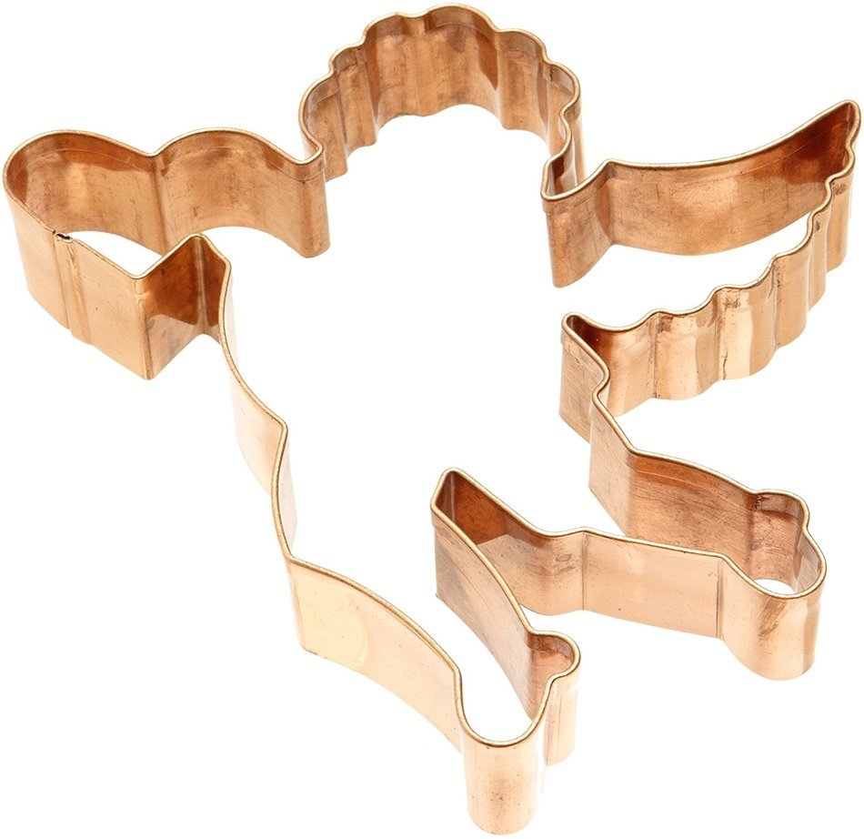 Old River Road Heart Shape Cookie Cutter, Copper N2