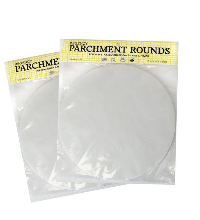 Regency Parchment Rounds 9" - 48 Pack