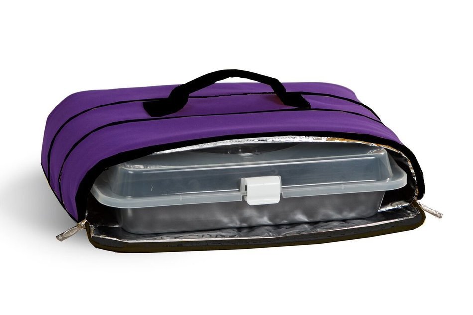 Picnic Plus PSM-722R Casserole Carrier,Red N2