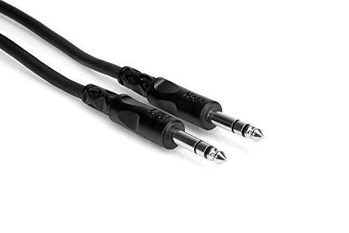 Hosa CSS-110 1/4 inch TRS Balanced Interconnect Cable, 10 feet