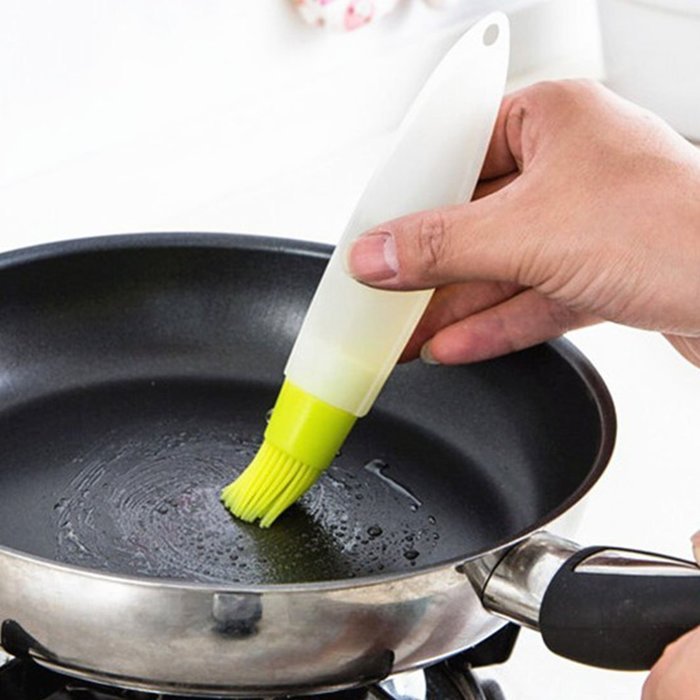 Silicone Baking Brushs Liquid Oil Pen Cake Butter Bread Pastry Brush Baking Tool Bbq Utensil Basting Brush Random... N7