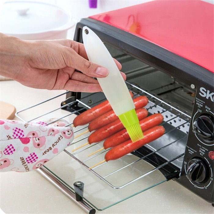 Silicone Baking Brushs Liquid Oil Pen Cake Butter Bread Pastry Brush Baking Tool Bbq Utensil Basting Brush Random... N8
