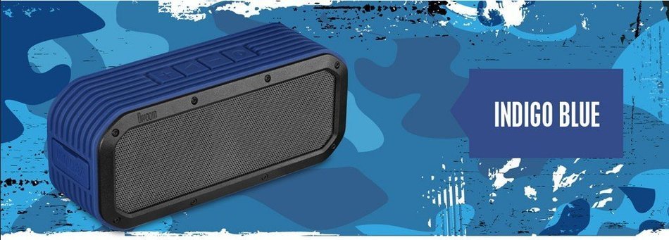 Divoom Voombox Portable Rechargeable Wireless Bluetooth Speaker for iPhone, Samsung Galaxy, LG, Smartphone, iPad...