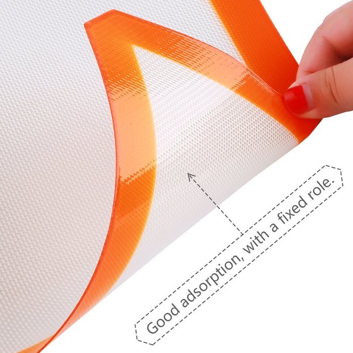 Kicode - 2x Silicone Baking Mat - Healthy Cooking - Food-Safe Certified - Oven Tray Liners and Cookie Sheets -... N24