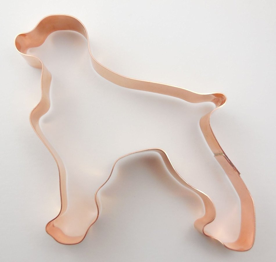 Brittany Spaniel Copper Cookie Cutter N3