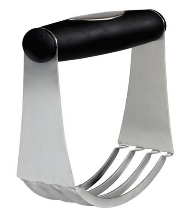 BakeWarePlus Pastry Cutter Stainless Steel Professional Baking Dough Blender N7